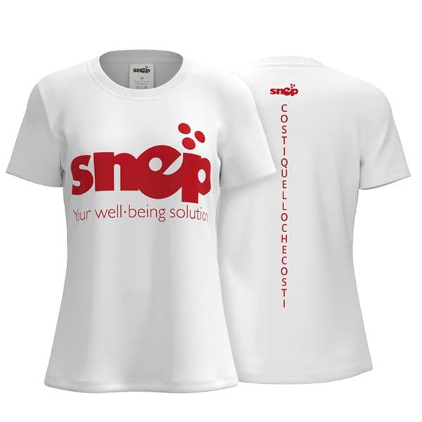 TRICOU SNEP - FEMEI - ALB S