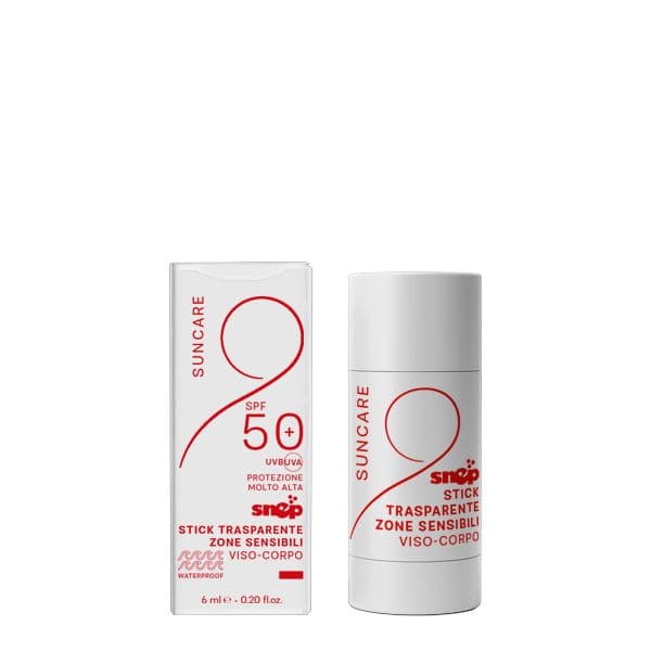 STICK TRANSPARENT PENTRU ZONE SENSIBILE - FAȚĂ-CORP SPF 50+